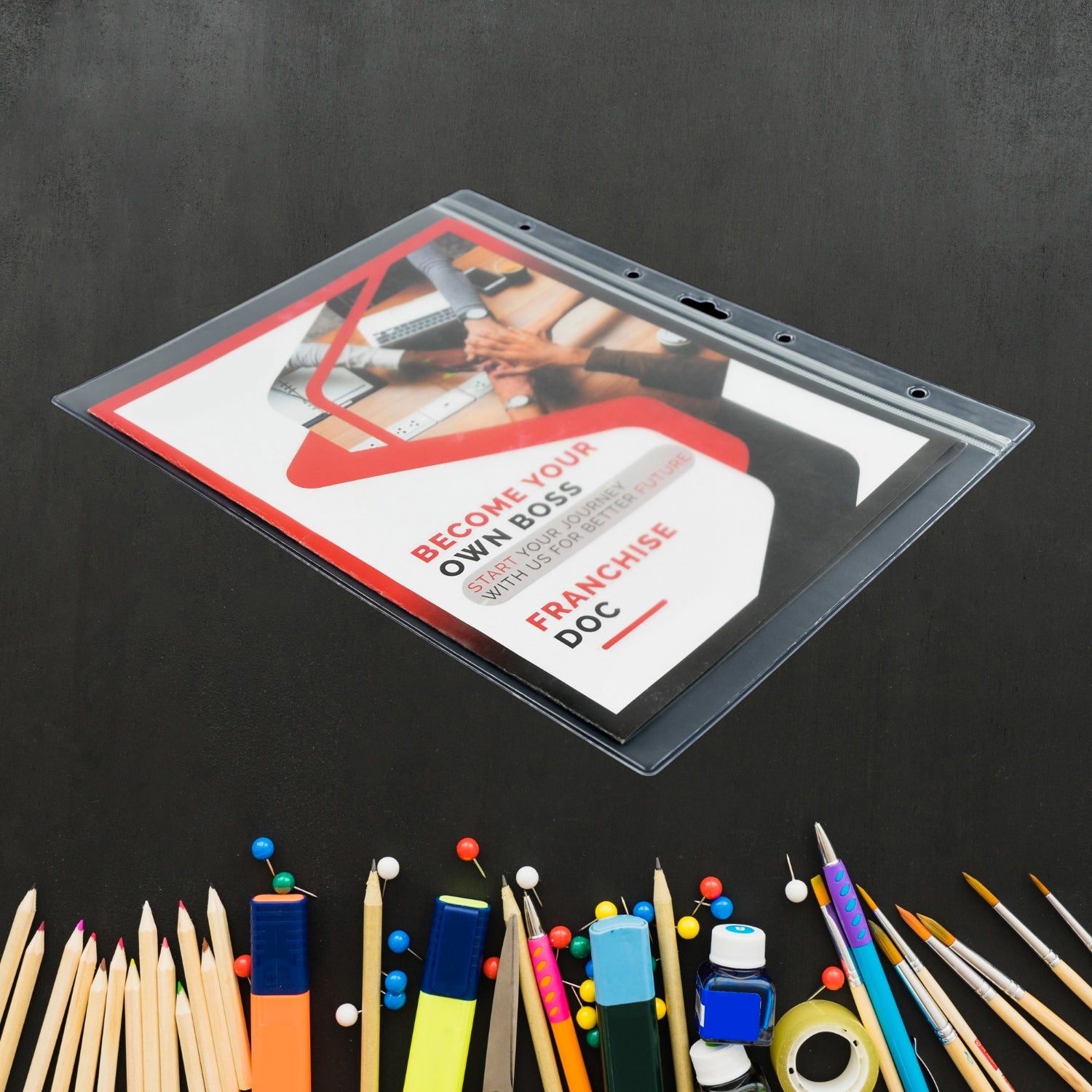 4746 A4 Document File Clear Bag, Transparent Envelope Holder Storage Case, Organizer, Clear Plastic Container for Papers, Stationery (1Pc ) DeoDap 4746 A4 Document File Clear Bag, Transparent Envelope Holder Storage Case, Organizer, Clear Plastic Container for Papers, Stationery (1Pc ) DeoDap